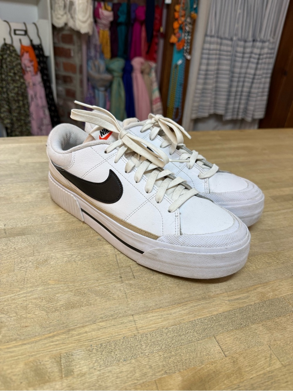 Nike Court Legacy White Sneakers Sz 10
